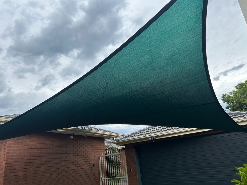 Custom Shade Sail - 3 sided