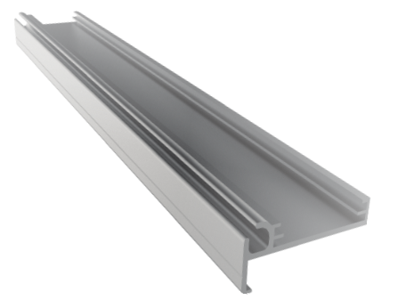 TSE-V2 - Extruded Triax straight edge - Version 2